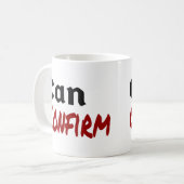 LetterKenny Umousカナダおもしろいを確認可能 コーヒーマグカップ (正面左)