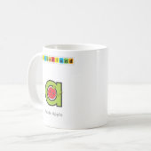 Letterland |のオウムのマグ コーヒーマグカップ (正面左)