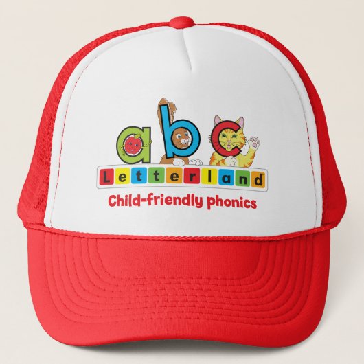 Letterland |のロゴの帽子 キャップ (正面)