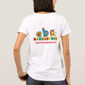 Letterland |の女性のTシャツ(両面) Tシャツ (裏面)
