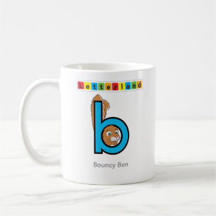 Letterland のBbのマグ コーヒーマグカップ