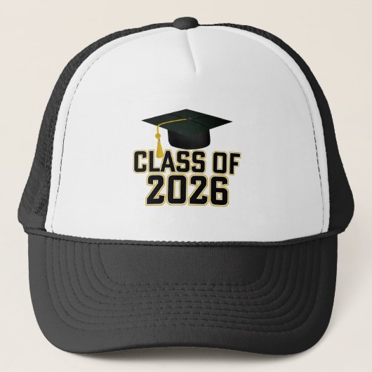 Letterman Class of 2026 Graduation キャップ (正面)