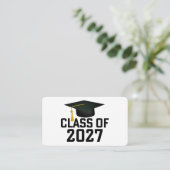 Letterman Class of 2027 Graduation エンクロージャーカード (スタンド正面)