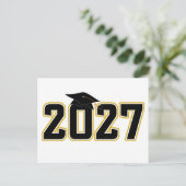 Letterman Class of 2027 Graduation ポストカード (スタンド正面)