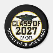 Letterman Class of 2027 Graduation マグネット (正面)