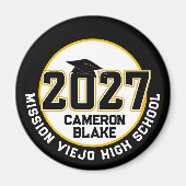 Letterman Class of 2027 Graduation マグネット (正面)