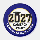 Letterman Class of 2027 Graduation マグネット (正面)