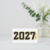 Letterman Class of 2027 Graduation 名刺 (スタンド正面)
