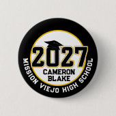 Letterman Class of 2027 Graduation 缶バッジ (正面)