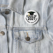 Letterman Class of 2027 Graduation 缶バッジ (インサイチュ)