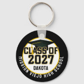 Letterman Class of 2027 Photo Graduation キーホルダー (正面)