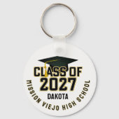 Letterman Class of 2027 Photo Graduation キーホルダー (正面)
