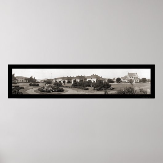 Letterman Hospital San Francisco写真1920 ポスター (正面)