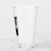 Lettersはっきりした花婿介添人が彼の名前を追加 タンブラーグラス (左)