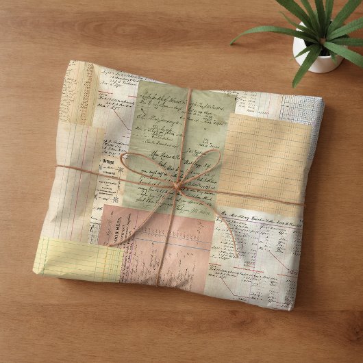 Letters and Ledgers Tissue Paper 薄葉紙