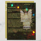 Letters from Santa Gold Angel Lights Name  (正面/裏面)