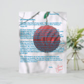 Letters from Santa Tweens Red Ornament Green (スタンド正面)