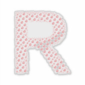 LETTERS MADE UP OF HEARTS シール (正面)