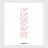 LETTERS MADE UP OF HEARTS シール (シート)