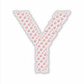 LETTERS MADE UP OF HEARTS シール (正面)