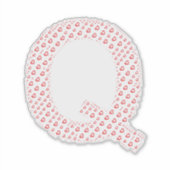 LETTERS MADE UP OF HEARTS シール (正面)