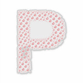 LETTERS MADE UP OF HEARTS シール (正面)