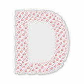 LETTERS MADE UP OF HEARTS シール (正面)