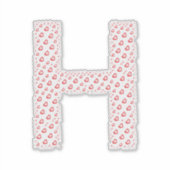 LETTERS MADE UP OF HEARTS シール (正面)