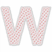 LETTERS MADE UP OF HEARTS シール (正面)