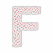 LETTERS MADE UP OF HEARTS シール (正面)