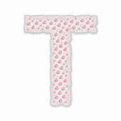 LETTERS MADE UP OF HEARTS シール (正面)