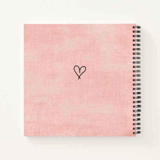 Letters to Duter Keepsake Memory Book ノートブック (裏面)