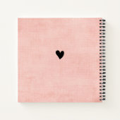 Letters to Duter Keepsake Memory Book ノートブック (裏面)