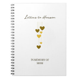 Letters to Heaven – In Memory of Mom Personalize ノートブック