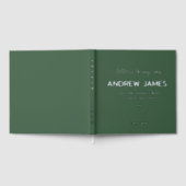 Letters To My Custom Grief Loss Sympathy Journal ゲストブック (全面)