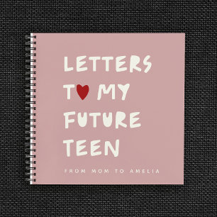 Letters to My Future 10代の - パーソナライズされた Keepsake ノートブック