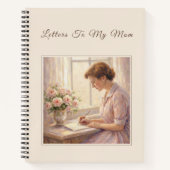 Letters To My Mom | Customizable Cover Journal ノートブック (正面)