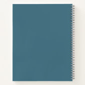 Letters to My Mother Spiral Notebook ノートブック (裏面)