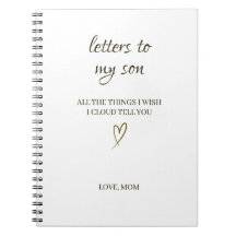 Letters to My Son – お子様への手紙をカスタマイズ