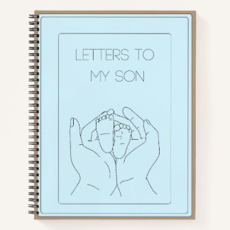 Letters to my Son Journal-ベビー帳 ノートブック