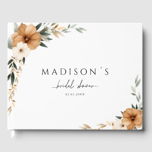 Letters to the Bride - Boho Bridal Shower ゲストブック (正面)