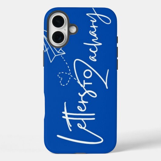 Letters To Zachary iPhone 16+ case Case-Mate iPhoneケース (裏面)
