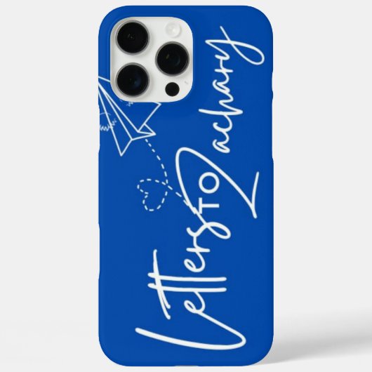 Letters To Zachary iPhone 16 Pro Max case Case-Mate iPhoneケース (裏面)
