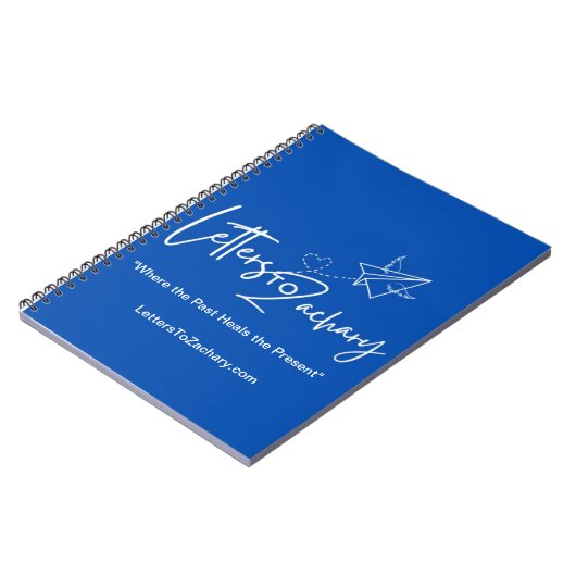 Letters To Zachary Spiral Notebook for Journaling ノートブック (左側)