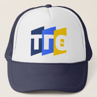 Letters Trucker Hat - Navy w/ 55thロゴレター キャップ
