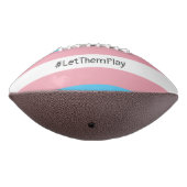#LetThemPlayトランスジェンダーアスリートトランスフラグ アメリカンフットボール (回転270)