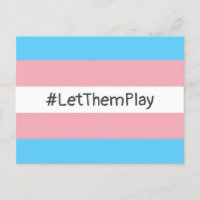 #LetThemPlayトランスジェンダーアスリートトランスフラグ