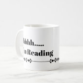 Letting the world know your habit コーヒーマグカップ (正面左)