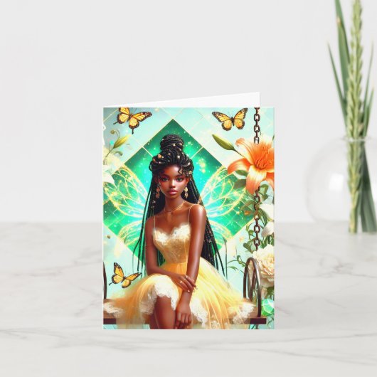 Lettres en Douceur, carte pour tous サンキューカード (正面)