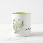 Lettuce Bowl Eggs マグカップ (中央)